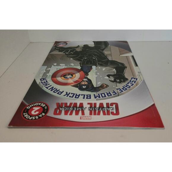 Marvel Captain America Escape from Black Panther Passport to Reading Level 2 - Picture 4 of 10